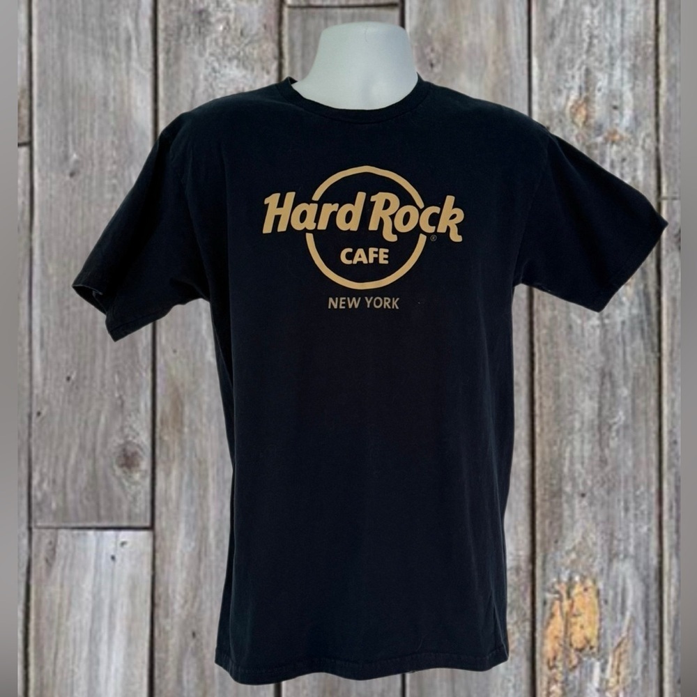 Unisex - Vintage’ 00s Hard Rock Cafe New York Blue Tee-Shirt. Size Medium